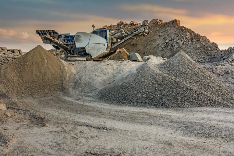 Kies-, Sand- und Splittwerke